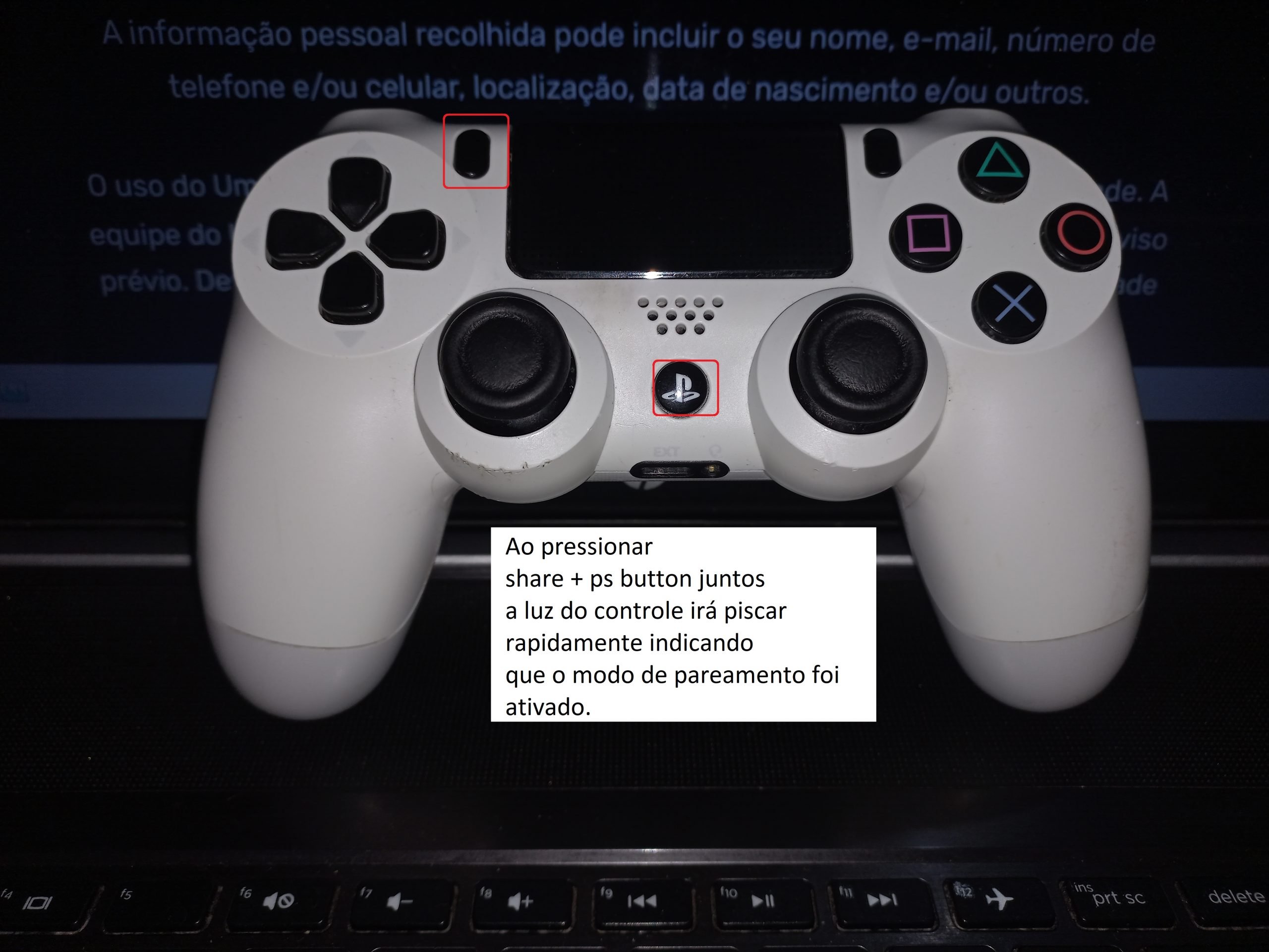 Joystick do PS4 no PC